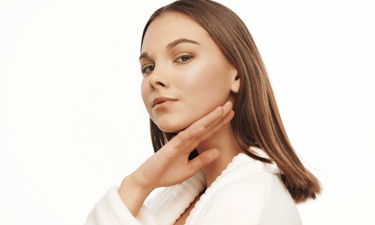 Beautiful Girl with Diamond Face Shape