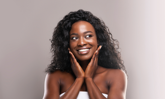Woman with Sculpted Jawline