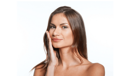 Woman with Natural Face Lift